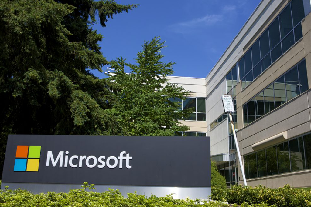 Gebouw van de Microsoft Redmond campus