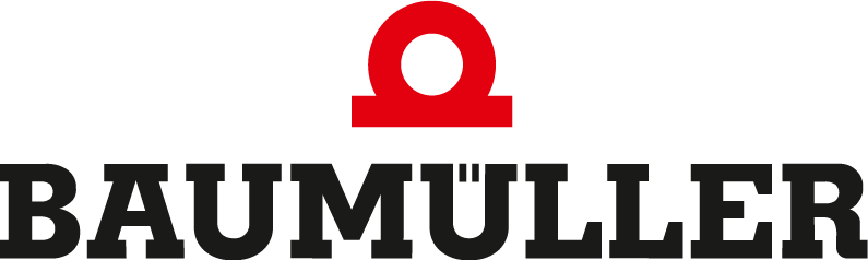 Het logo van Baumüller
