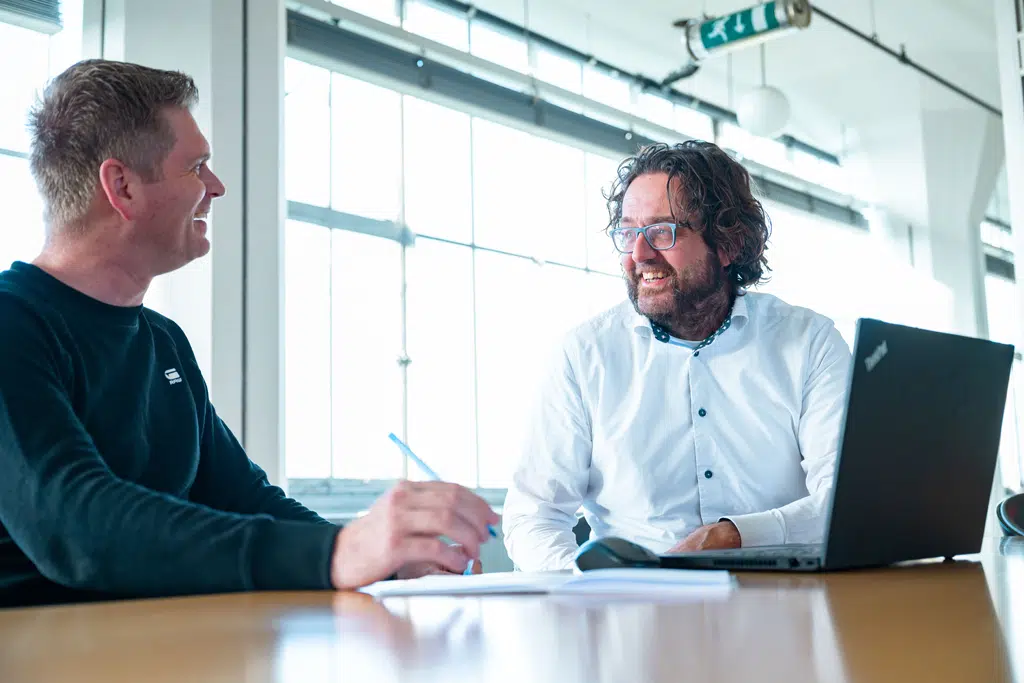 HVAC software bespreken met Guido en Mark