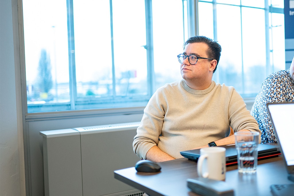 Bryan over werken bij Bluace 